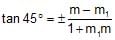 Angle Between Two lines | Mathematics (Maths) Class 11 - Commerce